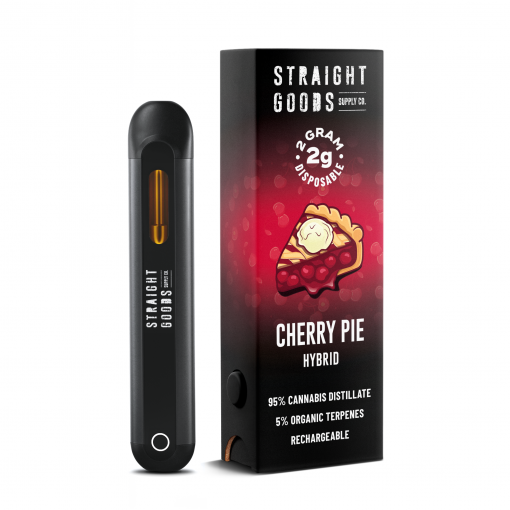 Straight Goods Supply 2g Disposable Weed Pen Cherry Pie