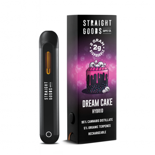 Straight Goods Supply 2g Disposable Weed Pen Dream Cake