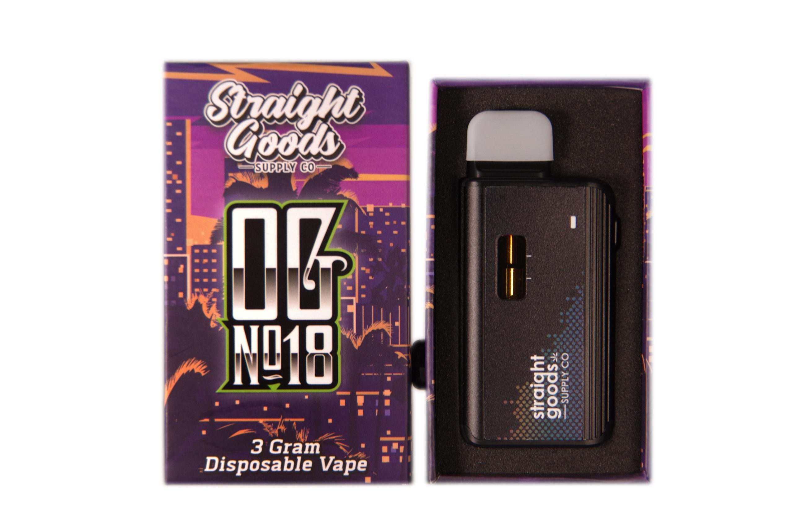 Straight Goods Supply 3g Disposable Weed Pen OG #18